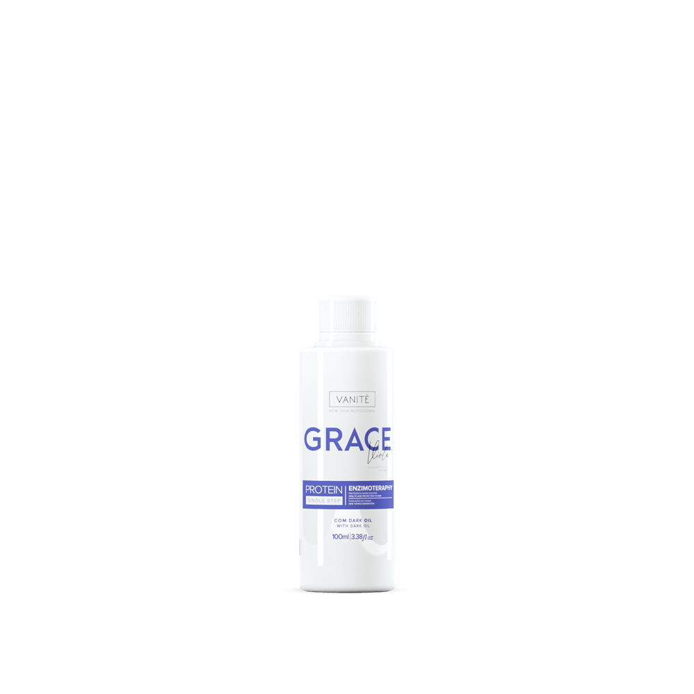 Grace Violet | Straightening Without Odor and Without Burning | For Blondes and Grays | 100ml - Make Beauty International