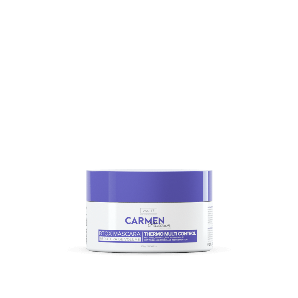 Btox Carmen Platinum | Volume Reduction and Hydration | For Blonde and Gray Hair | 300g - Make Beauty International