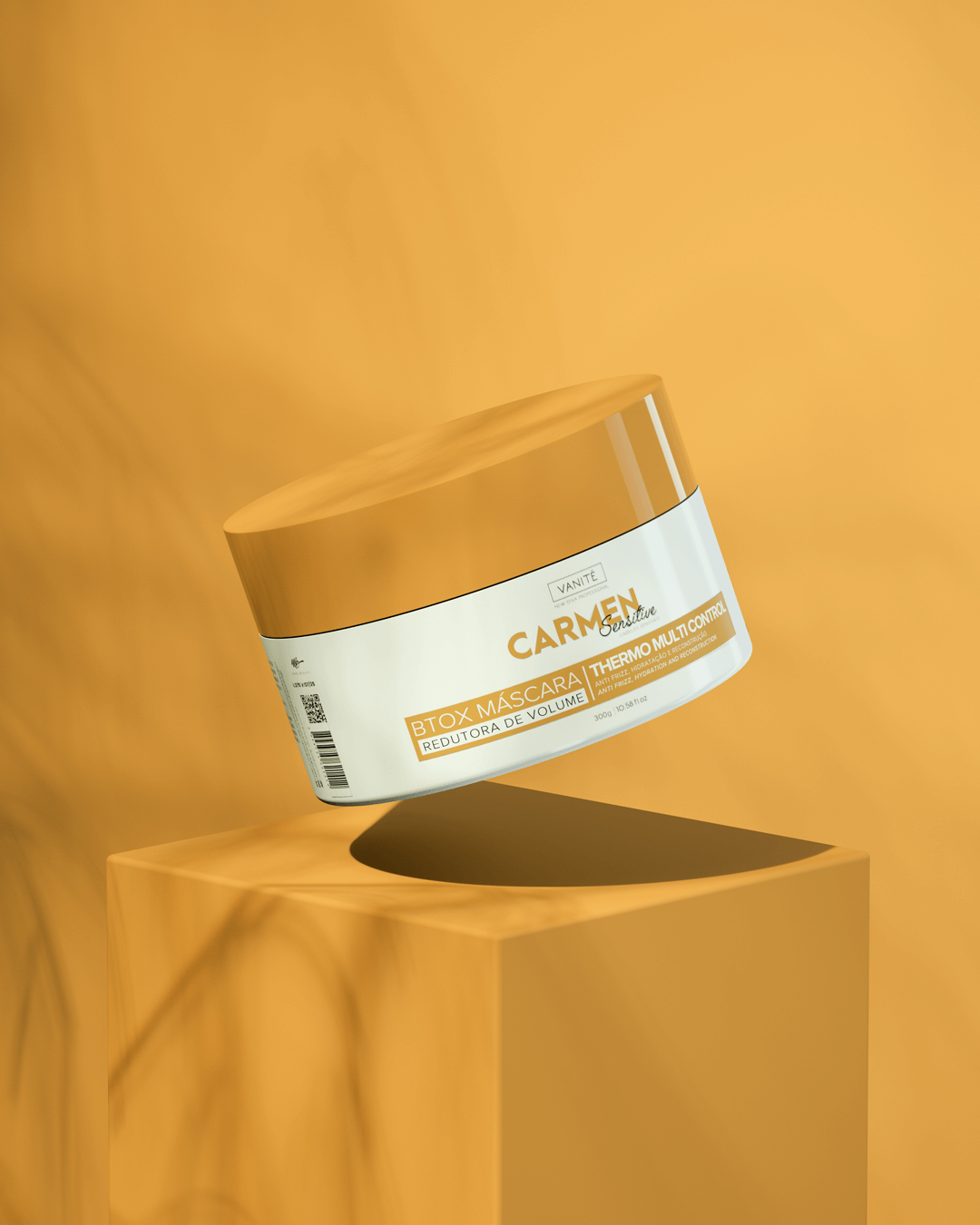 Btox Carmen Sensitive | Volume Reduction and Hydration | For Sensitive and Damaged Hair | 300g - Make Beauty International
