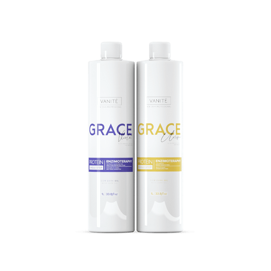 Kit - Grace Enzimoteraphy Unique + Grace Enzimoteraphy Violet | 1000ml (33.8 fl oz) - Make Beauty International