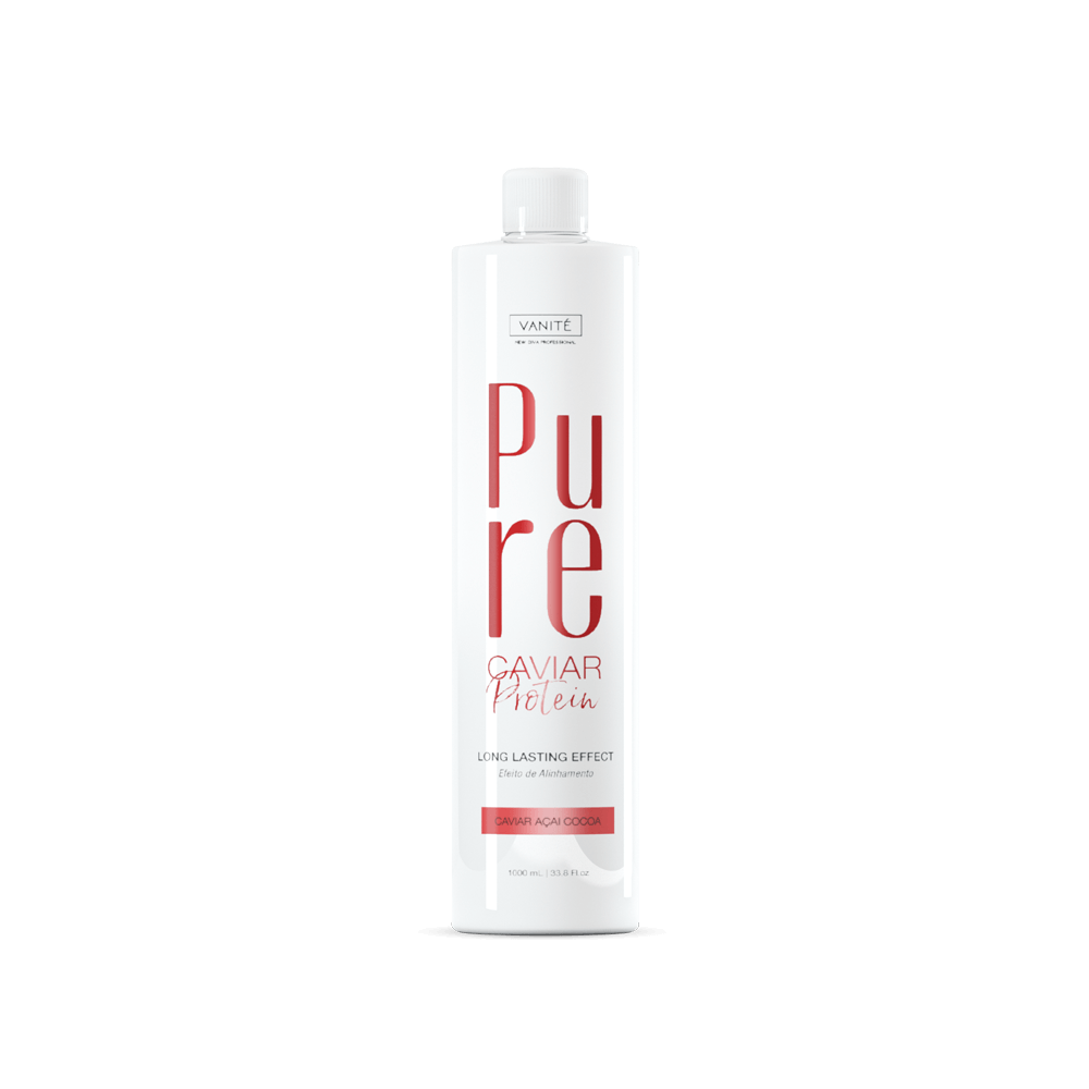 Pure Protein | Semi Definitive Organic and Formaldehyde Free | For All Hair Types | 1000ml (33.8 fl oz) - Make Beauty International