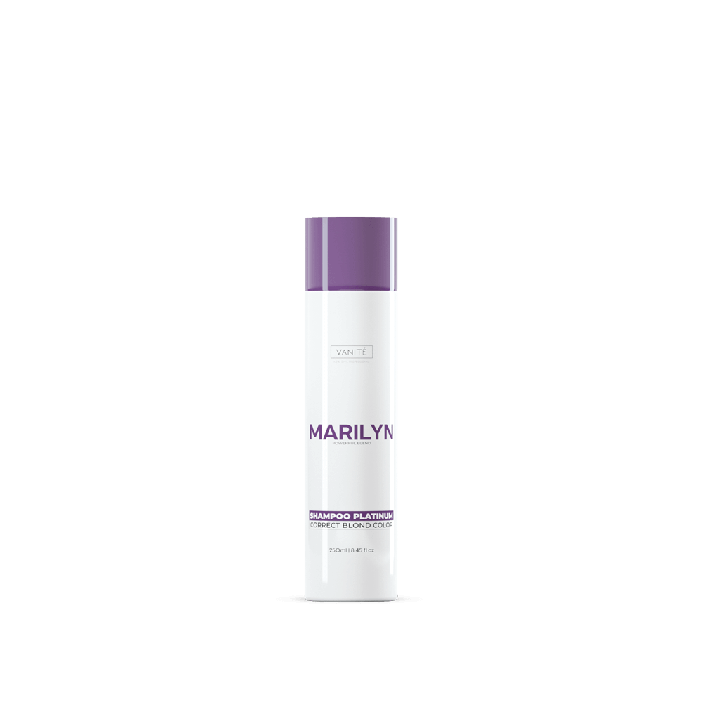 Marilyn Home Care Shampoo | Deep Cleansing and Color Revitalization | For Blondes and Grays | 250ml - Make Beauty International
