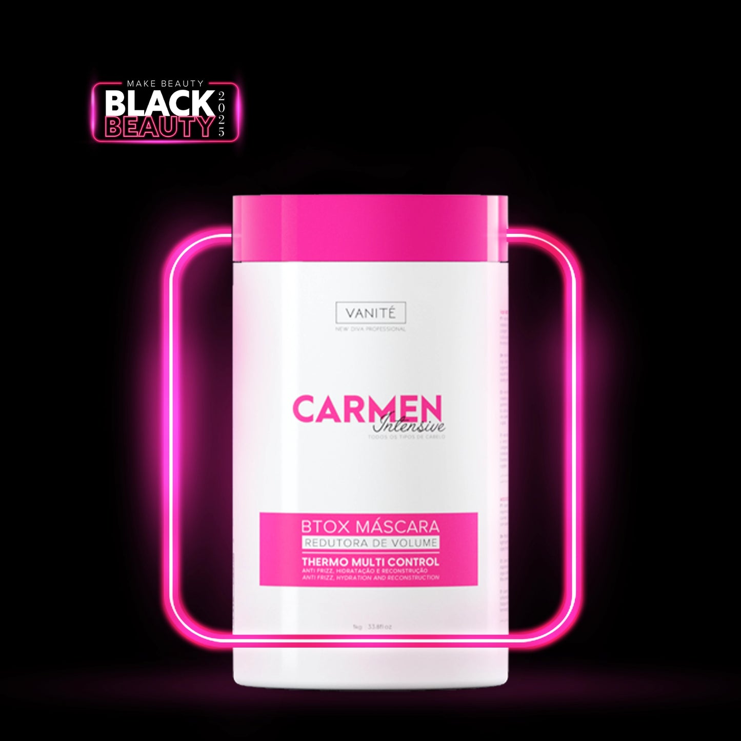 Btox Carmen Intensive | Volume Reduction and Hydration | For All Hair Types | 1kg