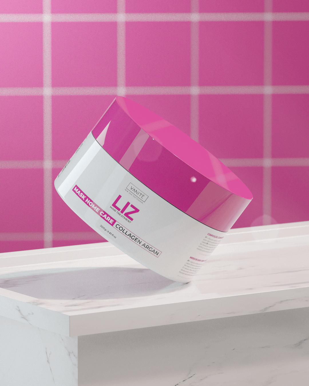 Liz Home Care Mask | Nutrition and Post Progressive Repair | For All Hair Types | 300g - Make Beauty International