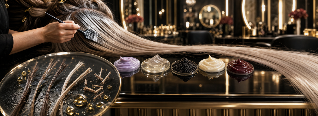 Healthy smooth hair care routine for preventing hair loss and breakage with professional formaldehyde-free treatments