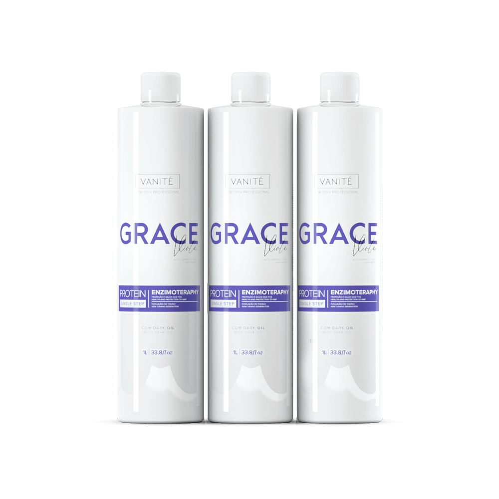 Compre 2, obtenha 3 | Grace Violet Hair Alisando