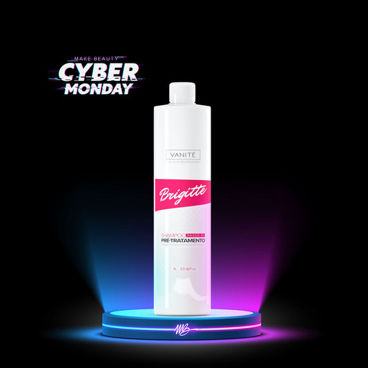 Brigitte voorbehandeling shampoo | Draden schoonmaken en voorbereiden | Voor alle haartypen | 1000 ml (33.8 fl oz)