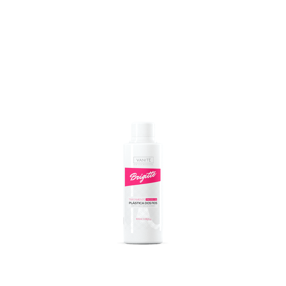 Brigitte Plástica dos Fios | Total Reduction of Volume and Frizz | For All Hair Types | 100ml