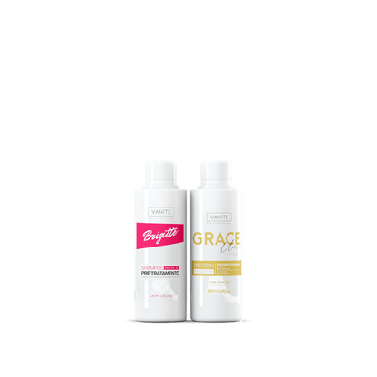 Kit - 1  unit Grace Enzimoteraphy Unique + 1 unit Brigitte Pre-Treatment Shampoo | 100ml