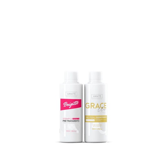 Kit - 1  unit Grace Enzimoteraphy Unique + 1 unit Brigitte Pre-Treatment Shampoo | 100ml