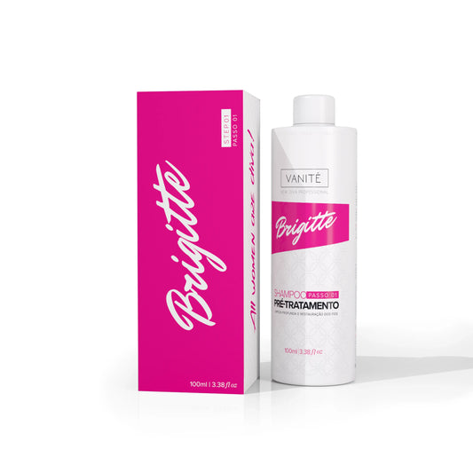 Brigitte Prétraitement Shampooing | Nettoyage et préparation des fils | Pour tous les types de cheveux | 100 ml