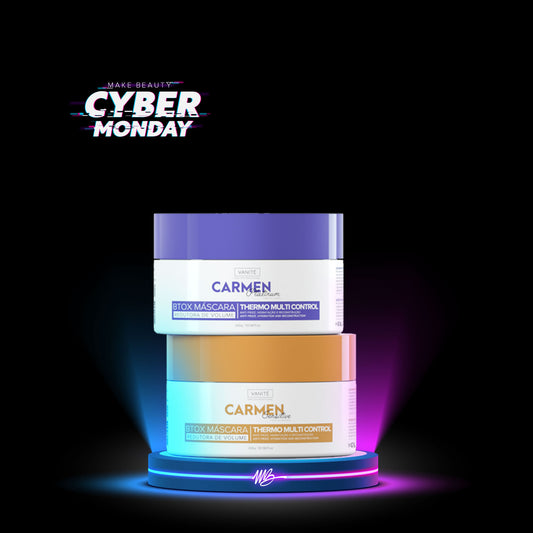 Kit - 1 Eenheid Btox Carmen Sensitive + 1 Eenheid Btox Carmen Platinum | Thermo Control Quaternized | 300g