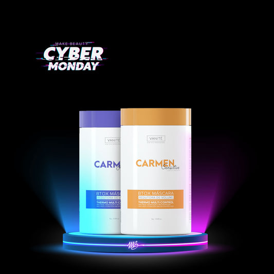 Kit - 1 Eenheid Btox Carmen Sensitive + 1 Eenheid Btox Carmen Platinum | Thermo Control Quaternized | 1kg