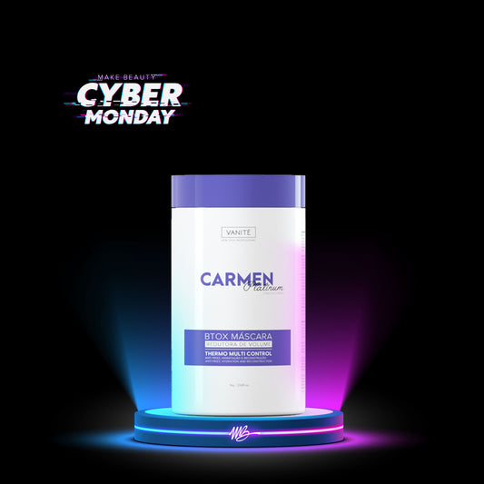 Btox Carmen Platinum | Volumevermindering en Hydratatie | Voor Blond en Grijs Haar | 1kg