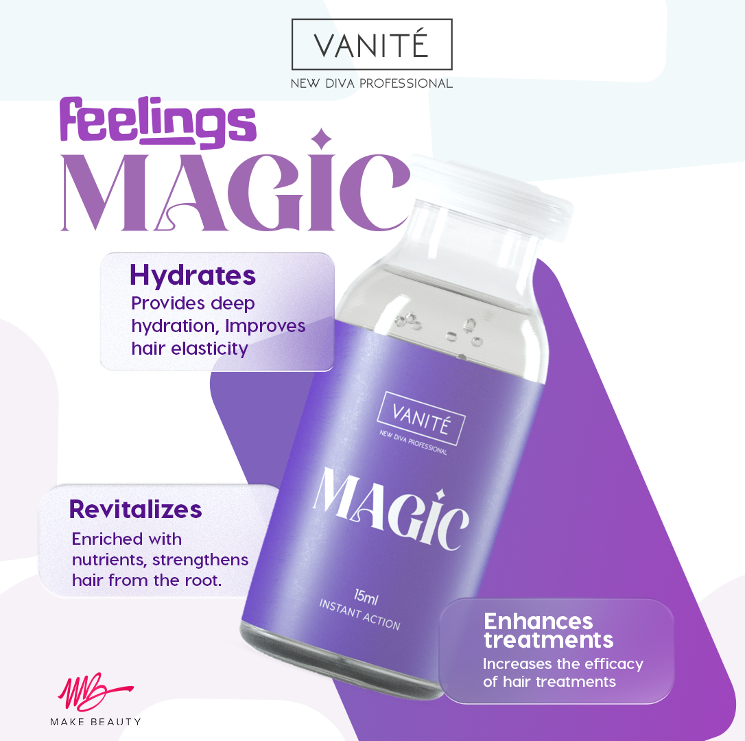 Feelings Magic Ampoule | Detangling and Moisturizing | For All Hair Types | 15ml