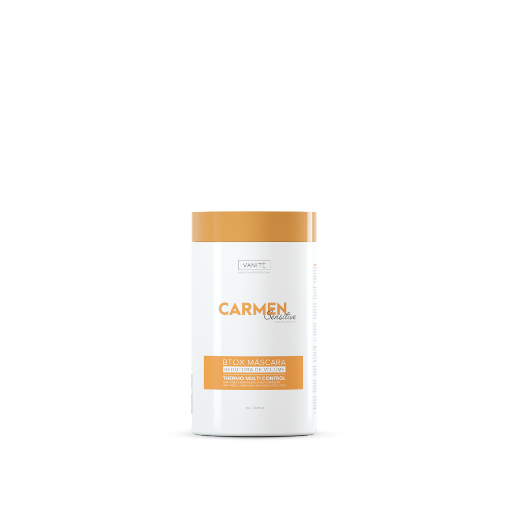 Btox Carmen Sensitive | Volume Reduction and Hydration | For Sensitive and Damaged Hair | 1kg