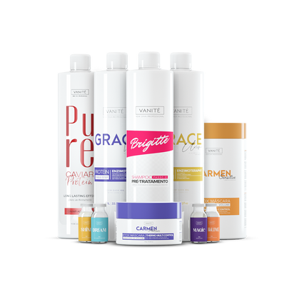 Heill Salon Kit með Make Beauty