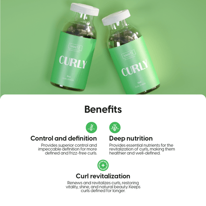 Feelings Curly Ampoule | Curl Modeling and Hair Nutrition | For Curly Hair | 15ml