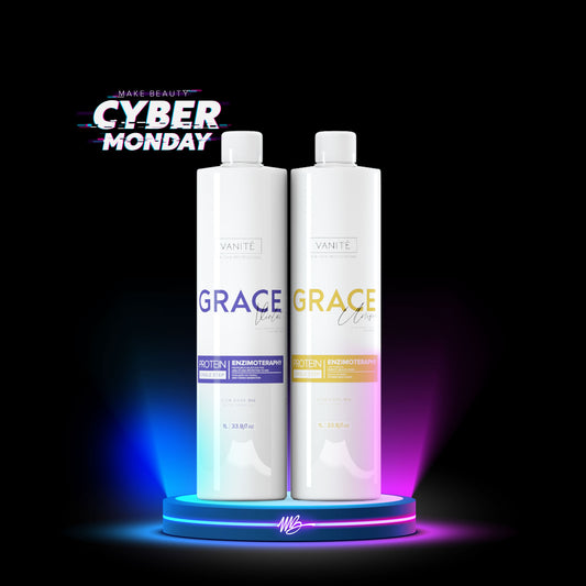 Kit - Grace Enzimoteraphy Unique + Grace Enzimoteraphy Violet | 1000ml (33.8 fl oz) + Digital Access Course  + Certificate