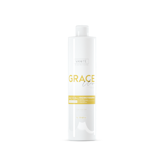 Grace Unique | Straightening Without Odor and Without Burning | For All Hair Types | 1000ml