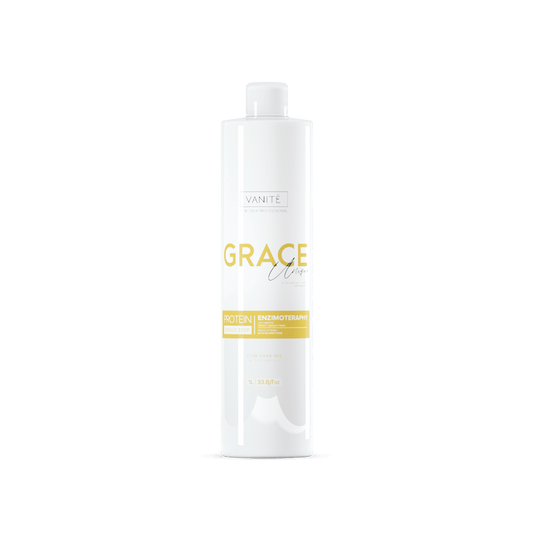 Grace Unique | Straightening Without Odor and Without Burning | For All Hair Types | 1000ml (33.8 fl oz)