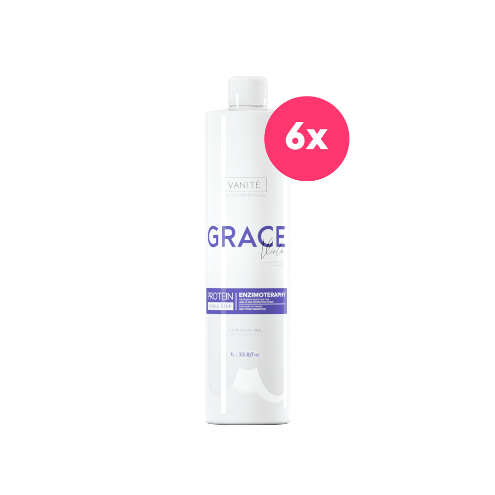 6 Units Grace Enzimoteraphy Violet 1000ml