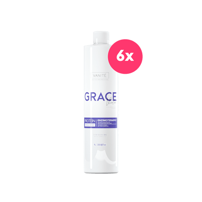 6 Unidades Grace Enzimoterapia Violeta 1000ml