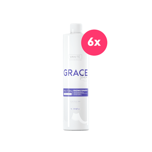 6 Units Grace Enzimoteraphy Violet 1000ml (33.8 fl oz)