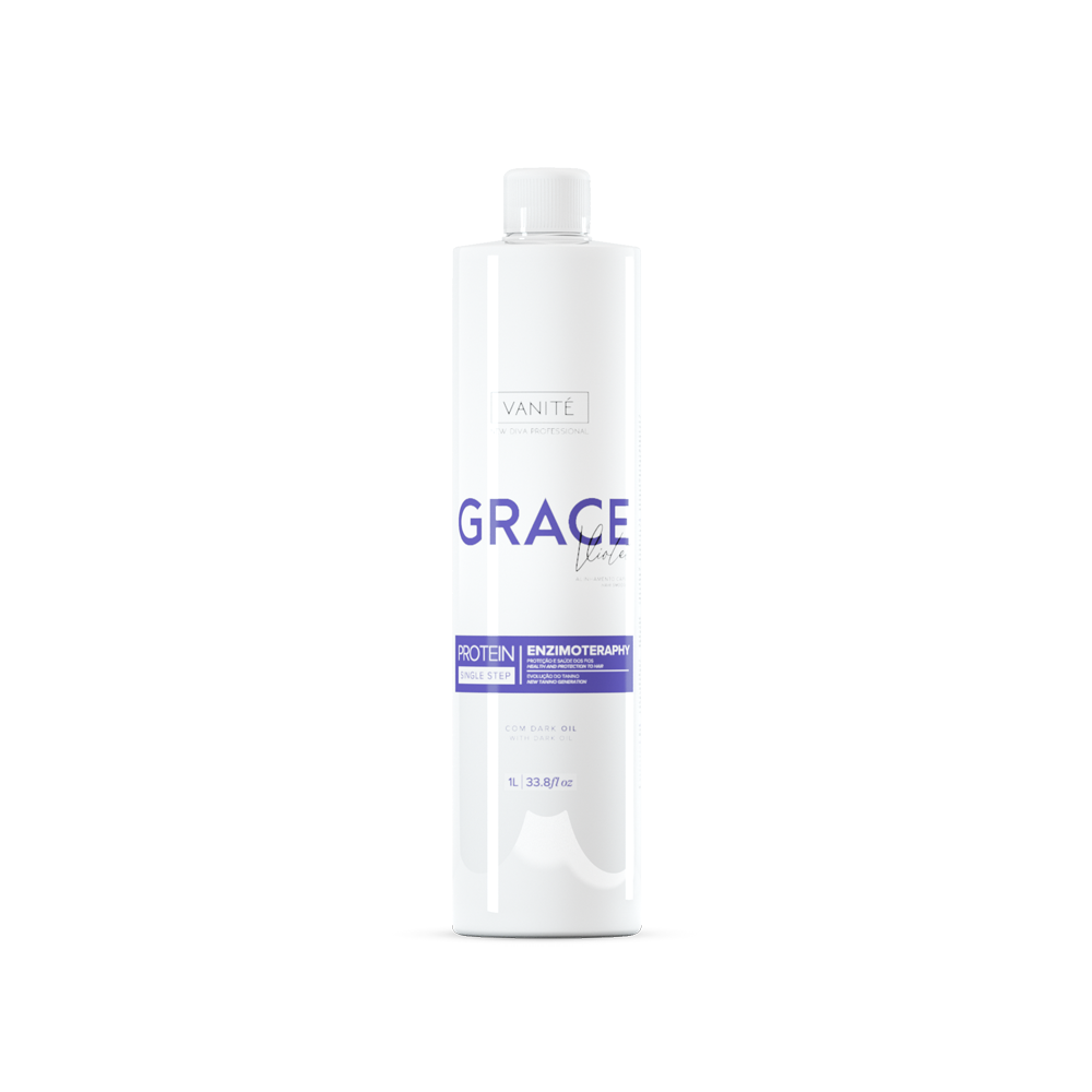 Grace Violet | Straightening Without Odor and Without Burning | For Blondes and Grays | 1000ml