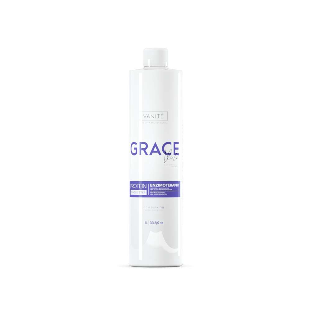 Grace Violet | Straightening Without Odor and Without Burning | For Blondes and Grays | 1000ml