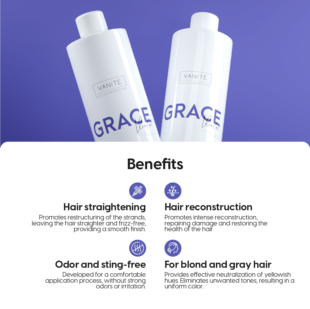 Grace Unique Grace Unique + Violet + Shampoo 100ml | Starter – Make Beauty International