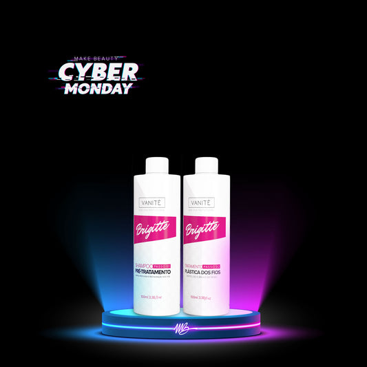Kit - 1 eenheid Braziliaanse Keratine Brigitte + 1 eenheid Shampoo Brigitte | Voor alle haartypes | 100ml