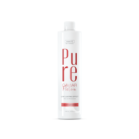 Pure Caviar Protein | Semi Definitive Organic and Formaldehyde Free | For All Hair Types | 1000ml