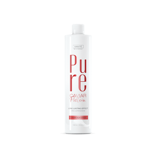 Pure Protein | Semi Definitive Organic and Formaldehyde Free | For All Hair Types | 1000ml (33.8 fl oz) - Make Beauty International