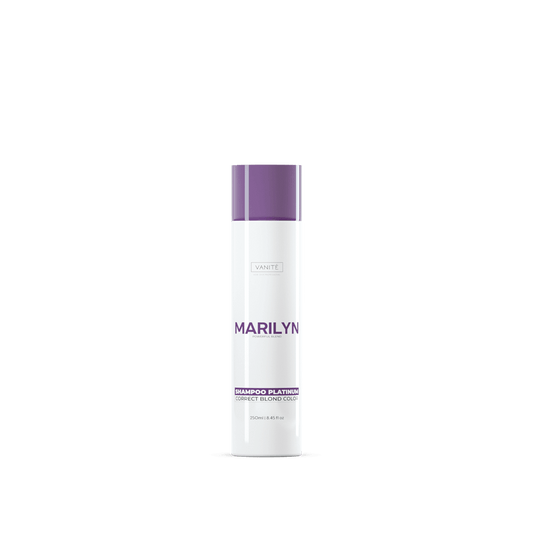 Marilyn Home Care Shampoo | Deep Cleansing and Color Revitalization | For Blondes and Grays | 250ml - Make Beauty International