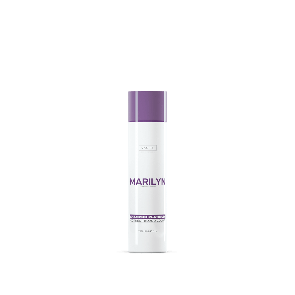 Marilyn Home Care Shampoo | Deep Cleansing and Color Revitalization | For Blondes and Grays | 250ml