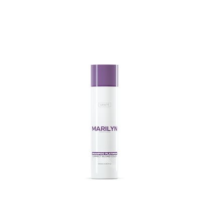 Marilyn Home Care Shampoo | Deep Cleansing and Color Revitalization | For Blondes and Grays | 250ml
