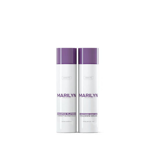 Home Care Marilyn | Shampoo + Conditioner | For Blondes and Grays | 250ml