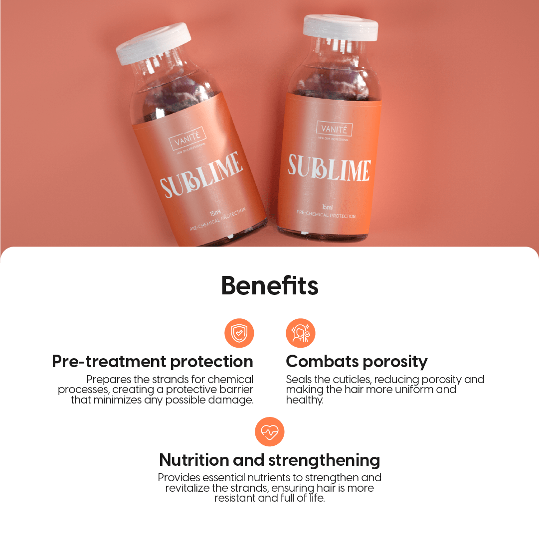 Feelings Sublime Ampoule | Pre-Chemical Protection and Antiporosity | For All Hair Types | 15ml