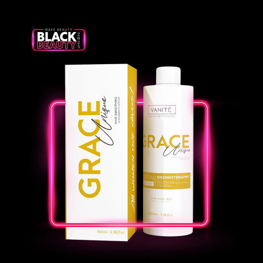 Grace Unique | Straightening Without Odor and Without Burning | For All Hair Types 100ml