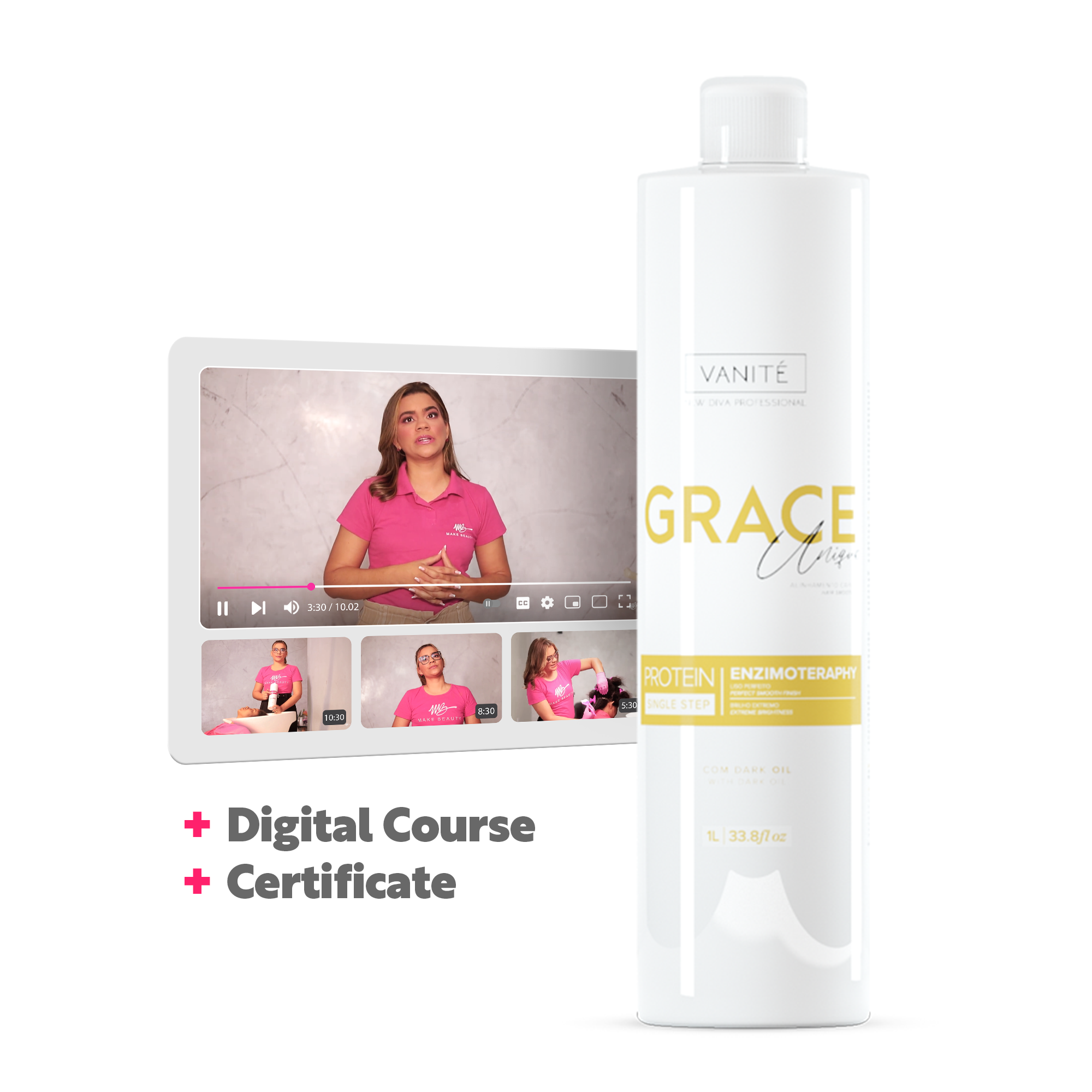 Grace Unique Grace Unique | Organic Hair Straightening – Make Beauty International