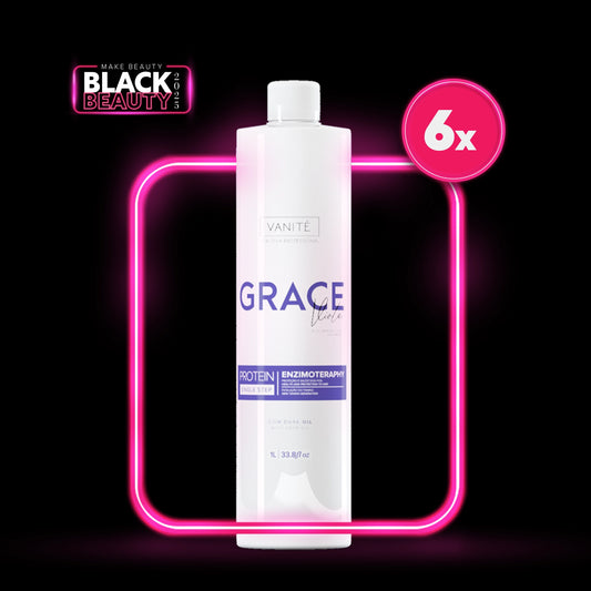 6 unidades Grace Enzimoteraphy Violet 1000ml (33.8 fl oz)