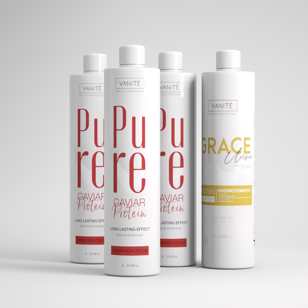3 Hreint prótein + 1 Grace Unique 1000ml