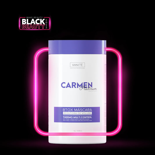 Btox Carmen Platinum | Volume Reduction and Hydration | For Blonde and Gray Hair | 1kg