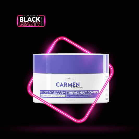 Btox Carmen Platinum | Volume Reduction and Hydration | For Blonde and Gray Hair | 300g