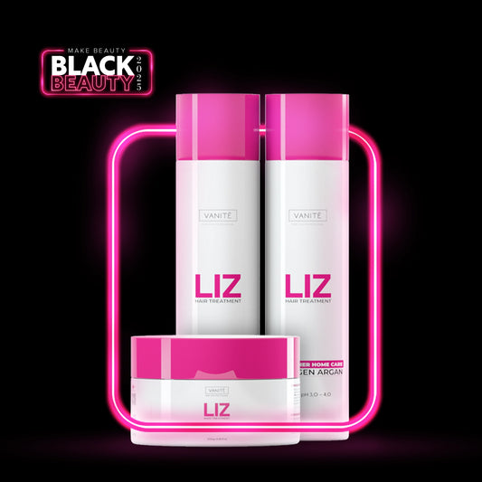 Kit Home Care Liz | 01 Shampoo 250ml+ 01 Conditioner 250ml + 01 Mask 300g | For All Hair Types