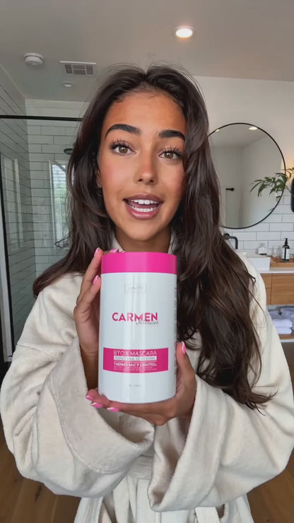 Kit - 1 Eining Btox Carmen Sensitive + 1 Eining Btox Carmen Platinum + 1 Eining Btox Carmen Itensive | Thermo Control Quaternized | 300g