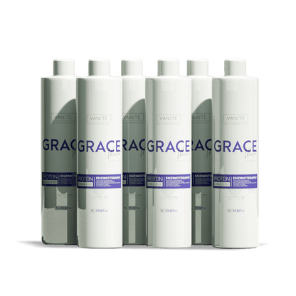 6 Units Grace Enzimoteraphy Violet 1000ML - Make Beauty International